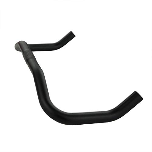 UPANBIKE Bicicleta Bullhorn Manillar Aleación de Aluminio 25.4mm390mm Para Bicicleta de Carretera de Piñón Fijo