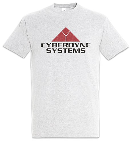 Urban Backwoods Cyberdyne Systems Logo II Camiseta De Hombre T-Shirt Gris Talla S