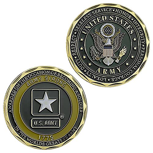 USA Souvenir Coin Army 1775 Greatest Army in The World Challenge Coin Honor Commemorative Coin