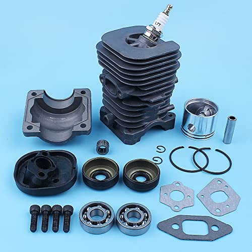 Útil Kit de la junta del rodamiento del cigüe del cigüe del cigüe del cilindro for la fórmula pareja 400 5000 350 351 352 370 371 390 401 420 Motosierra 41mm Accesorios fáciles de instalación