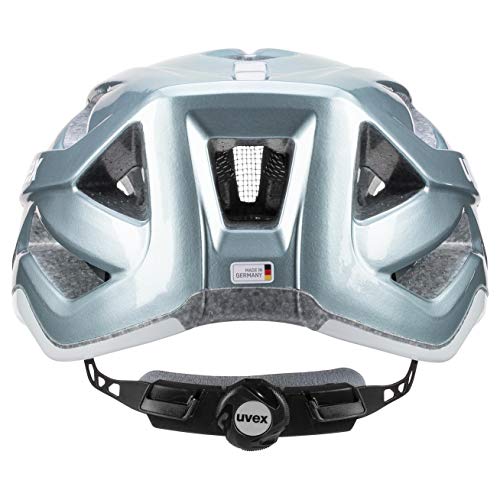 uvex Active Casco de Bicicleta, Adultos Unisex, Aqua White, 52-57 cm