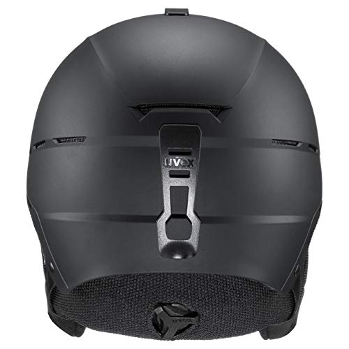 uvex legend 2.0 Casco de esquí, Adultos unisex, black mat, 55-59 cm