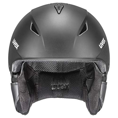 Uvex Primo Casco de esquí, Adultos Unisex, Black Mat, 52-55 cm