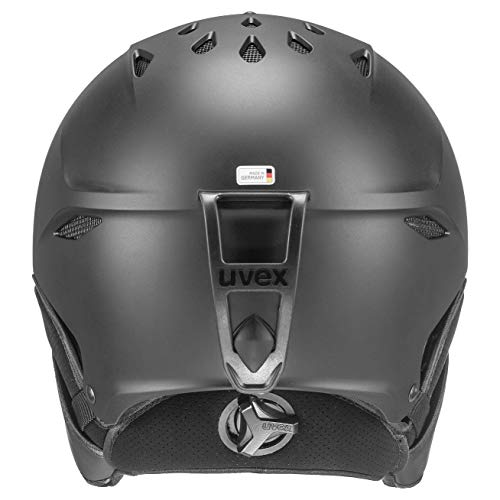 Uvex Primo Casco de esquí, Adultos Unisex, Black Mat, 52-55 cm