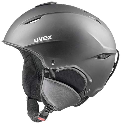 Uvex Primo Casco de esquí, Adultos Unisex, Black Mat, 52-55 cm