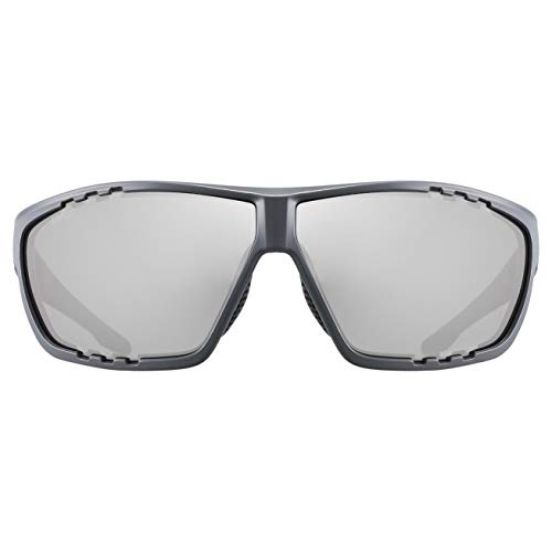 Uvex Sportstyle 706 Gafas de Deporte, Unisex-Adult, Grey Red Mat/Mirror Red, Talla Única