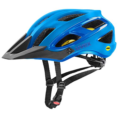 uvex Unbound Casco de Bicicleta, Adultos Unisex, Azul (Teal Black Mat), 54-58 cm