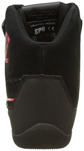 V Quattro Design - V4S-GP4WP-BKR37 - GP4 WP Zapatos de hombre - Negro/Rojo - 37 EU