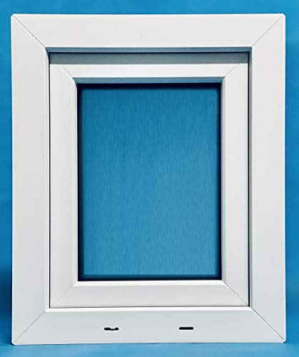 (V27M) Ventana Pvc 600x700 Izquierda Oscilobatiente Practicable Mate