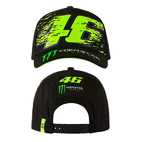 Valentino Rossi Gorra Monster Energy 46,One Size,Blanco,Hombre