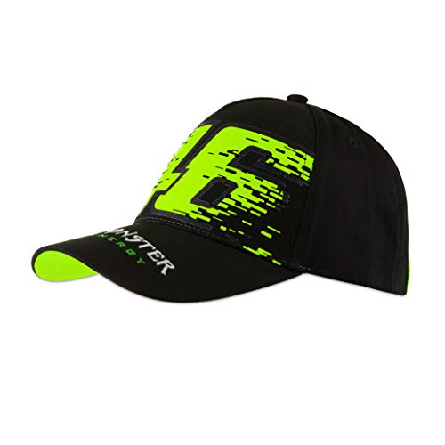 Valentino Rossi Gorra Monster Energy 46,One Size,Blanco,Hombre