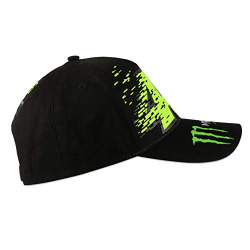 Valentino Rossi Gorra Monster Energy 46,One Size,Blanco,Hombre