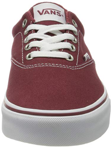 Vans Doheny, Zapatillas Hombre, Lienzo Rojo Oxblood Blanco 8J3, 40 EU