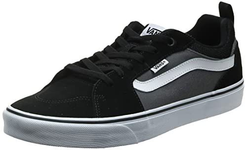 Vans Filmore Suede Canvas, Zapatillas Hombre, Black/Pewter T2J, 43 EU