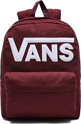 Vans Old SKOOL III Backpack Mochila Tipo Casual 42cm, 22L, Rojo (Port Royale)