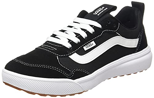 Vans Rango MN Exp, Zapatillas Hombre, Lona de Ante Negro Blanco, 45 EU