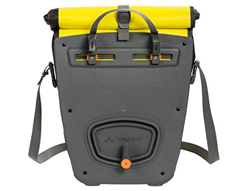 VAUDE Aqua Back – Juego de 2 bolsas para bici adaptables a la carga e impermeables, Amarillo (Canary), Talla única