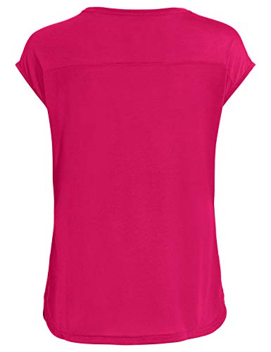 VAUDE Camiseta Tekoa para Mujer, Mujer, Camiseta, 40962, Bramble, Extra-Small