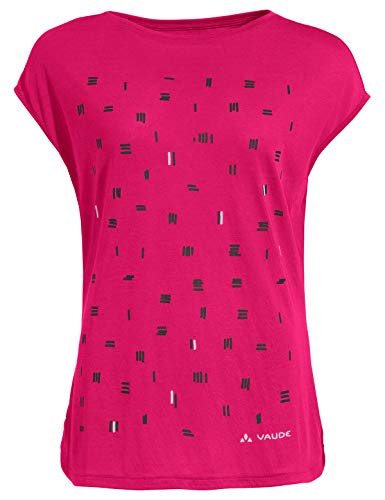 VAUDE Camiseta Tekoa para Mujer, Mujer, Camiseta, 40962, Bramble, Extra-Small