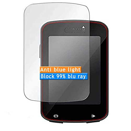 Vaxson 3 Unidades Protector de Pantalla Anti Luz Azul, compatible con GARMIN Edge 820 520 [No Vidrio Templado ] Nuevo Película Protectora Film Guard