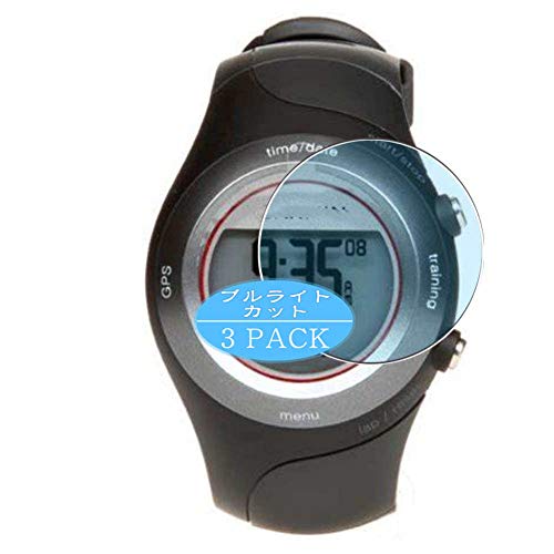 Vaxson Protector de pantalla anti luz azul, compatible con reloj inteligente Garmin Forerunner 405, protector de película de bloqueo de luz azul [no vidrio templado]