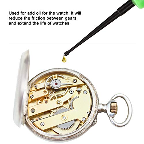 【Venta del día de la madre】Lubricante lubricante, pluma lubricante pluma aguja aceite pin para aplicar lubricantes para relojes para reparación de relojes