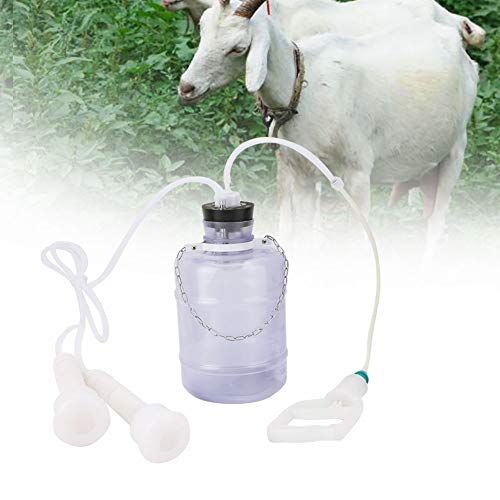 Venta Loca Ordeñadora doméstica de Cabra, Kit de ordeñadora de Vaca de operación Manual portátil de 3L(Goat)