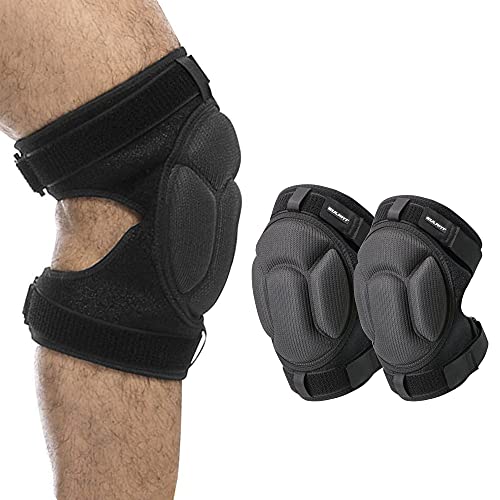 Rodilleras de voleibol para danza impacto rodillera protectora,  antideslizante, esponja gruesa para evitar colisiones, rodilla cálida para  voleibol