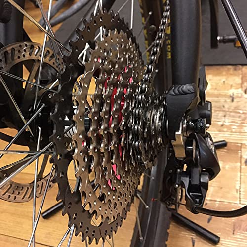 VGAGV Cassette de 11 velocidades, 11-50T, relación Amplia, Rueda Libre para Bicicleta, Cassette para Bicicleta de Carretera, Rueda Dentada para Ciclismo de Carretera, Bicicleta de montaña, MTB