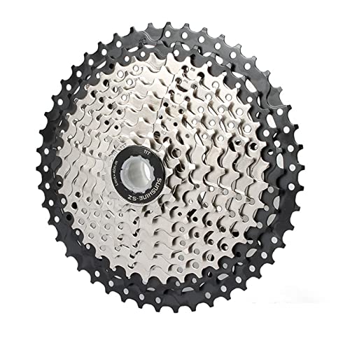 VGAGV Cassette de 11 velocidades, 11-50T, relación Amplia, Rueda Libre para Bicicleta, Cassette para Bicicleta de Carretera, Rueda Dentada para Ciclismo de Carretera, Bicicleta de montaña, MTB