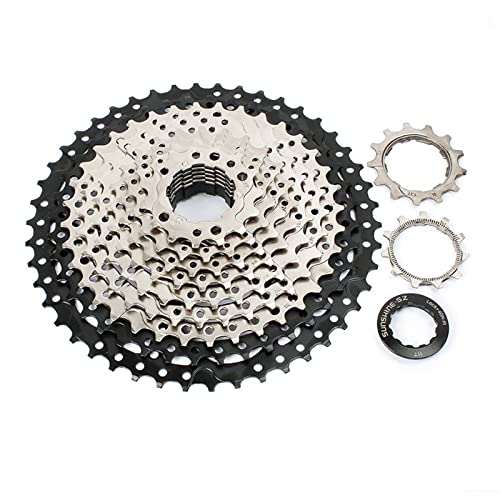 VGAGV Cassette de 11 velocidades, 11-50T, relación Amplia, Rueda Libre para Bicicleta, Cassette para Bicicleta de Carretera, Rueda Dentada para Ciclismo de Carretera, Bicicleta de montaña, MTB