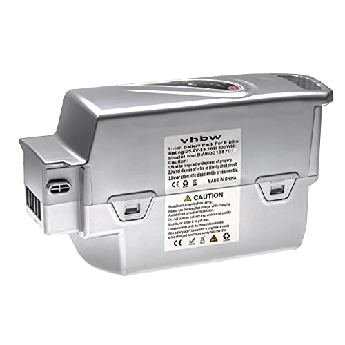 vhbw batería Compatible con Panasonic Flyer L14 HS, L6, L8 HS, L9, R Street, R Tour, R Urban, R XT ebike Bicicleta eléctrica (13,2Ah, 25,2V, Li-Ion)