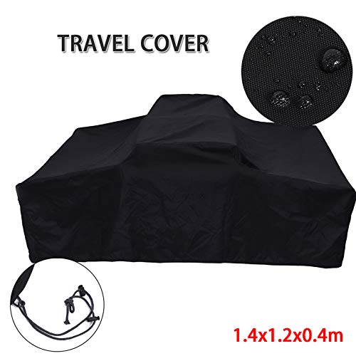 Viaje al aire libre impermeable Oxford tela tienda remolque cubierta con cordón accesorios adecuados para camping plegable viaje remolque