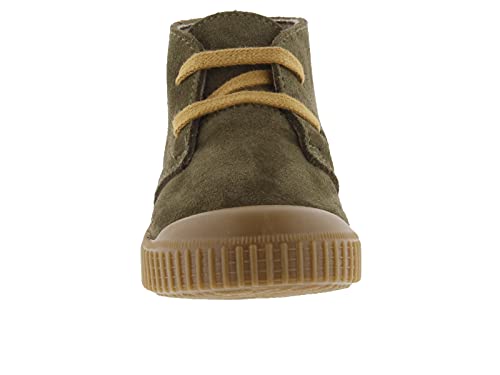 victoria Plano VICTORIA 1915 Inglesa Piel Safari Serraje 1366147-KIDS para Unisex-niños Kaki 32