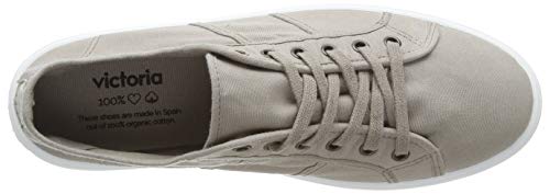 victoria Plataforma VICTORIA Barcelona Lona Tintada 1092138-WOMEN para Mujer Beige 39