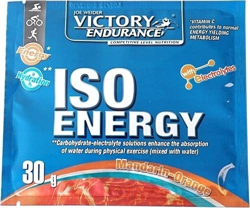 Victory Endurance Pack Iso Energy 4 Sobres - 4 Serv. x 30 gr Naranja - Mandarina