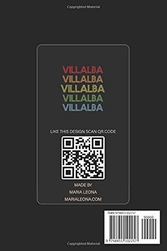 Villalba: Villalba Name Custom Gift Planner Calendar Notebook Journal