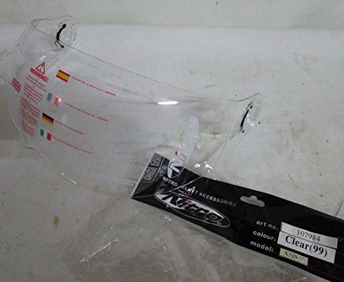 Visera original Nitro transparente para casco Jet Nitro N 500 V – N 600 V – N 700 V