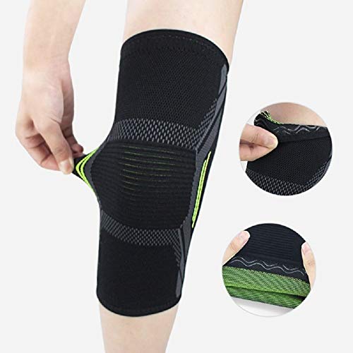 VITTO Rodilleras Menisco y Ligamento - Rodilleras Transpirable y Antideslizante para Hombre y Mujer, Rodillera Deportiva Compresion para Crossfit, Correr, Entrenamiento, Baloncesto, Bicicleta (M)