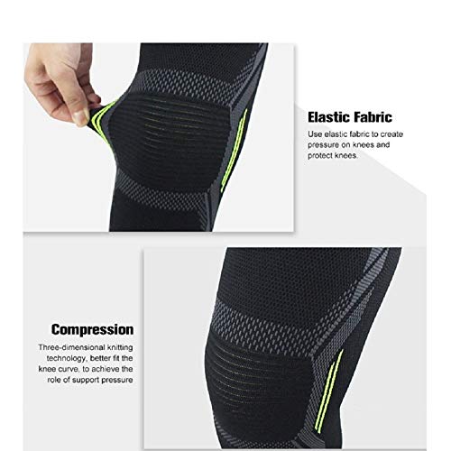 VITTO Rodilleras Menisco y Ligamento - Rodilleras Transpirable y Antideslizante para Hombre y Mujer, Rodillera Deportiva Compresion para Crossfit, Correr, Entrenamiento, Baloncesto, Bicicleta (M)