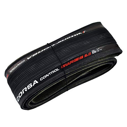 Vittoria Corsa Control G2.0 700x25C Clincher Bicycle Bike Tire 320TPI, Black, 2 Tire, VT2094