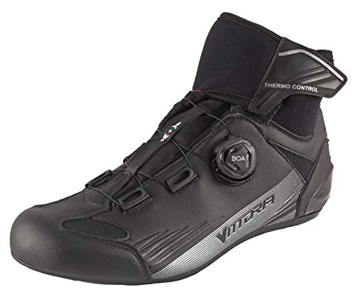 Vittoria srl Polar, Zapatillas de Ciclismo Unisex Adulto, Negro, 43 EU