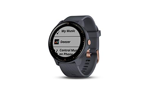 vivoactive 3 Music, WW, GPS, Wi-Fi, Granite Blue/Rose Gold (Reacondicionado)