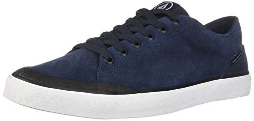 Volcom Leeds Suede Shoe, Zapatillas de Skateboard Hombre, Azul (Navy Nvy), 39 EU