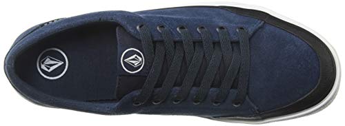 Volcom Leeds Suede Shoe, Zapatillas de Skateboard Hombre, Azul (Navy Nvy), 39 EU