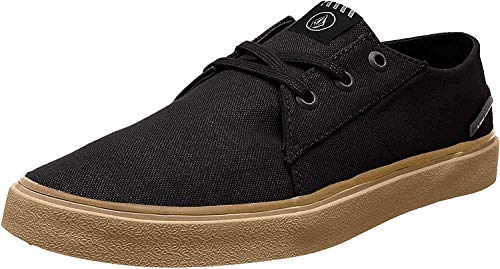 Volcom New School Sndl Pink Zehentrenner Zapatillas Hombre, Negro (Black), 39 EU (6 UK)