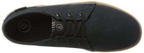 Volcom Recliner Sndl Beige Zehentrenner Zapatillas Hombre, Negro (Black), 41 EU (7.5 UK)