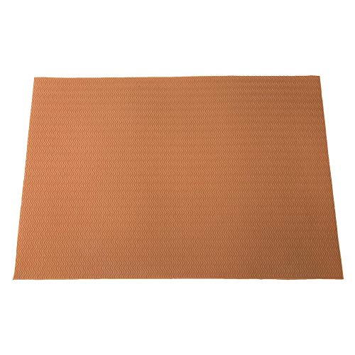 Voluxe Suela de Zapato, Suela de Zapato reparadora, Conchas de Vaca Resistentes al Desgaste Material para Calzado Informal Zapatos de Cuero Sandalias Zapatillas(Brown)