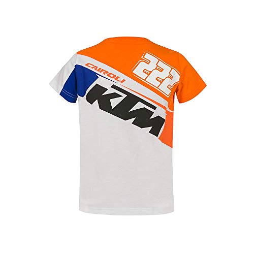 Vr46 Cairoli-KTM, Tshirt Unisex Niños, Naranja, 12/14