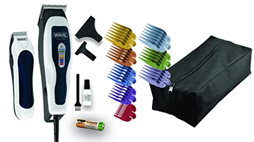 Wahl 1395.0465 ColorPro Cortadora de pelo con cable y Recortadora mini con batería